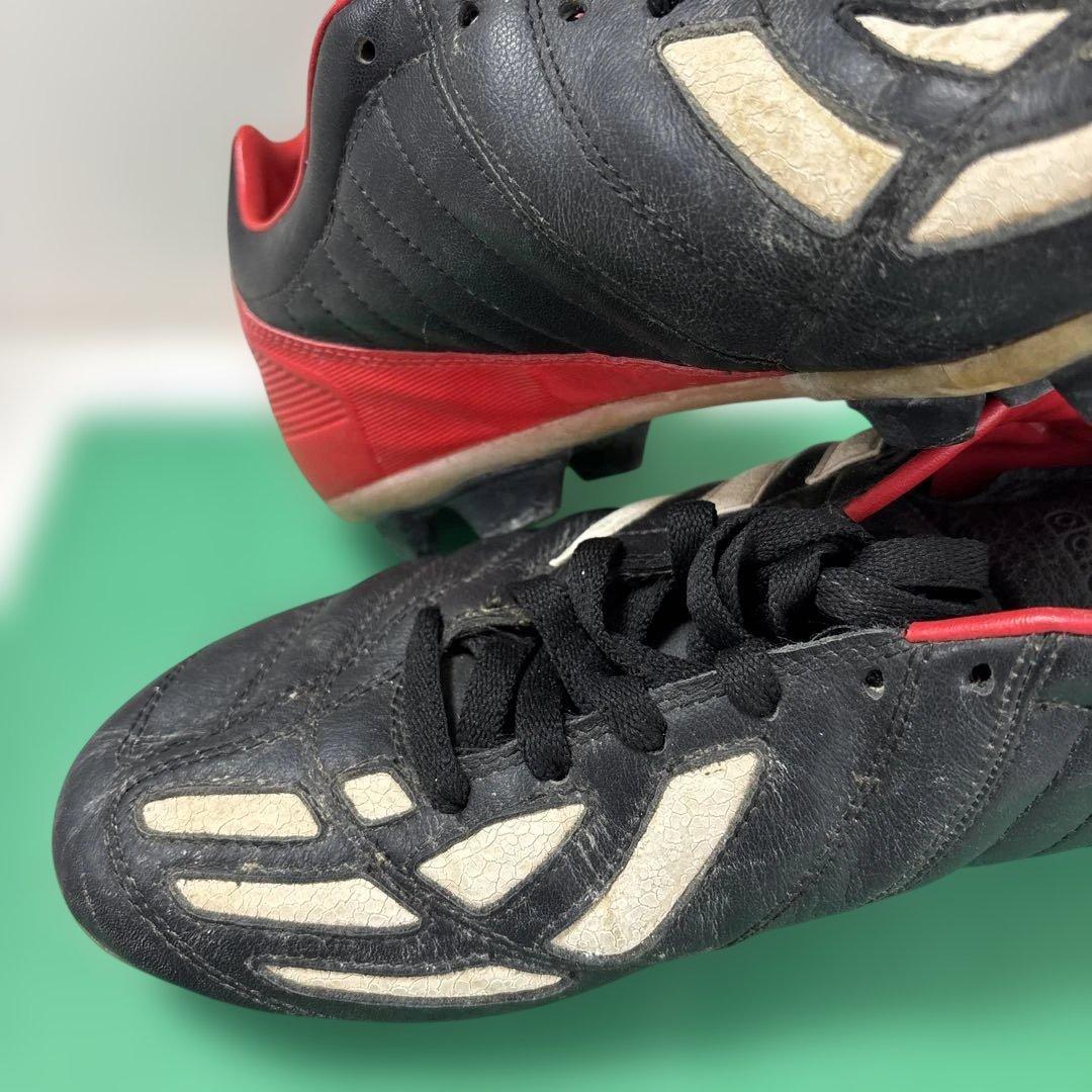 アディダス　サッカースパイク　プレデターマニア 27㎝ 黒/赤　現状渡し