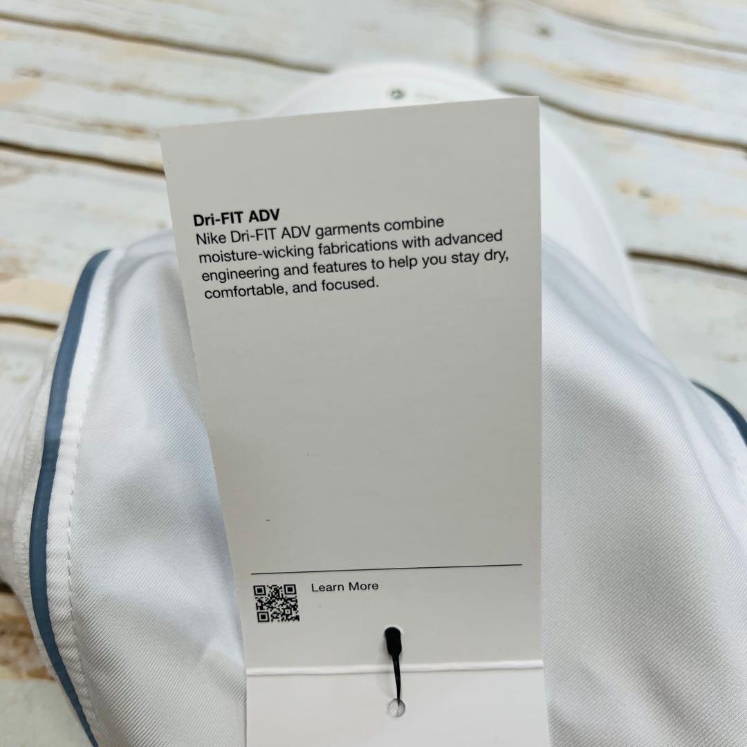 ナイキ　ランニングキャップ　白　S/M 新品
