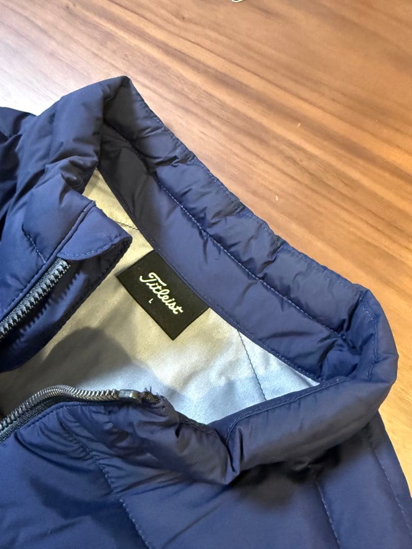 Titleist タイトリスト　ストレッチジャケット　Ｌネイビー