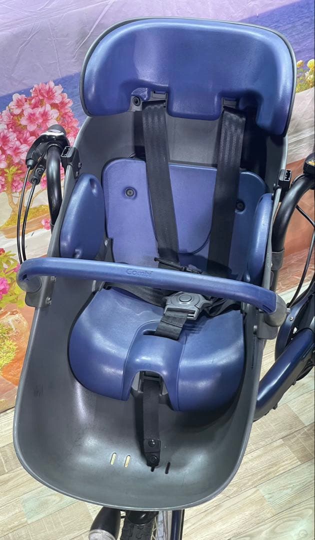 パナソニックギュット⭐️12AH！子供乗せ電動アシスト自転車Y3524