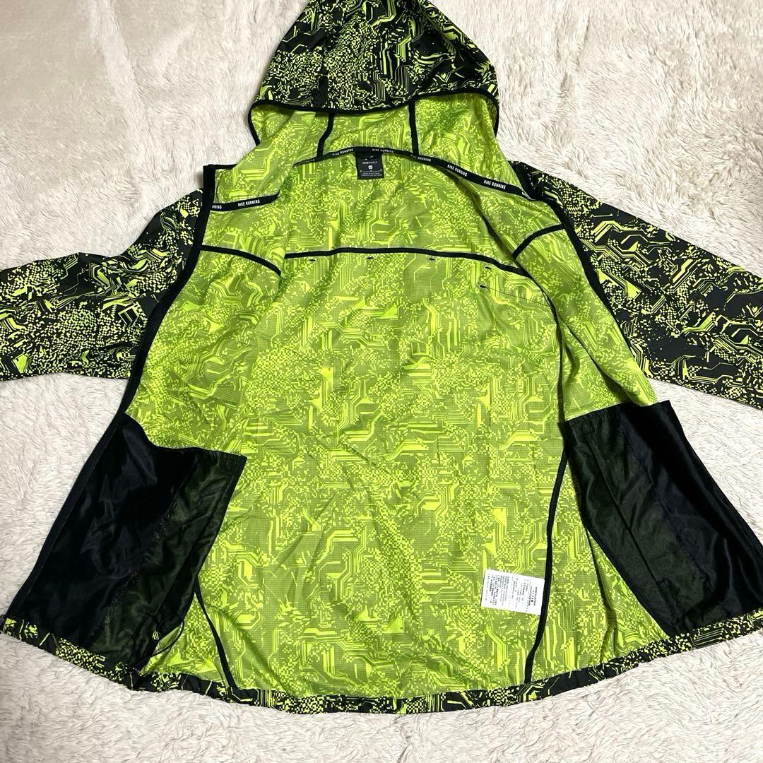 【希少品】ナイキ NIKE SHIELD ランニングジャケット デジタルカモ