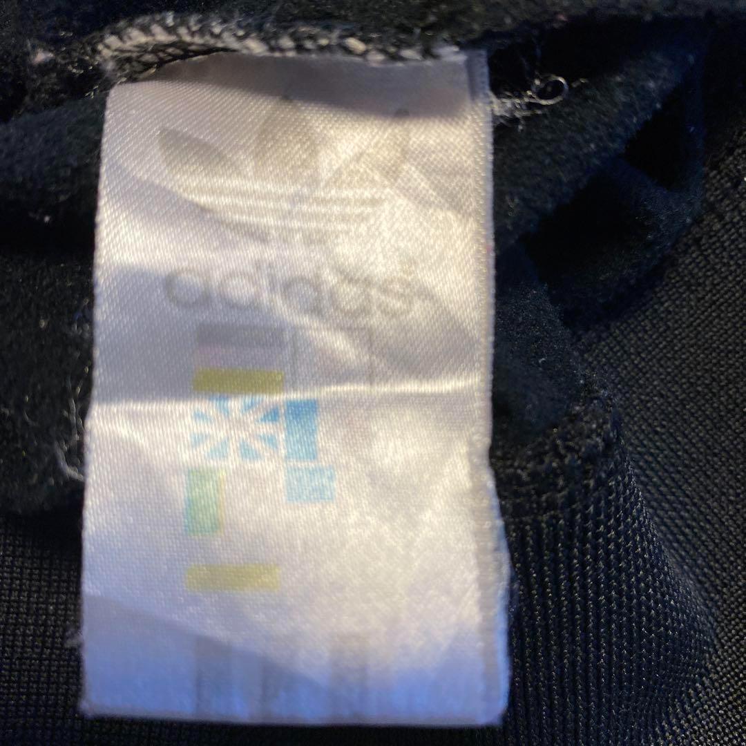 アディダス　adidas トレフォイル L 刺繍　トラックジャケット　ブラック