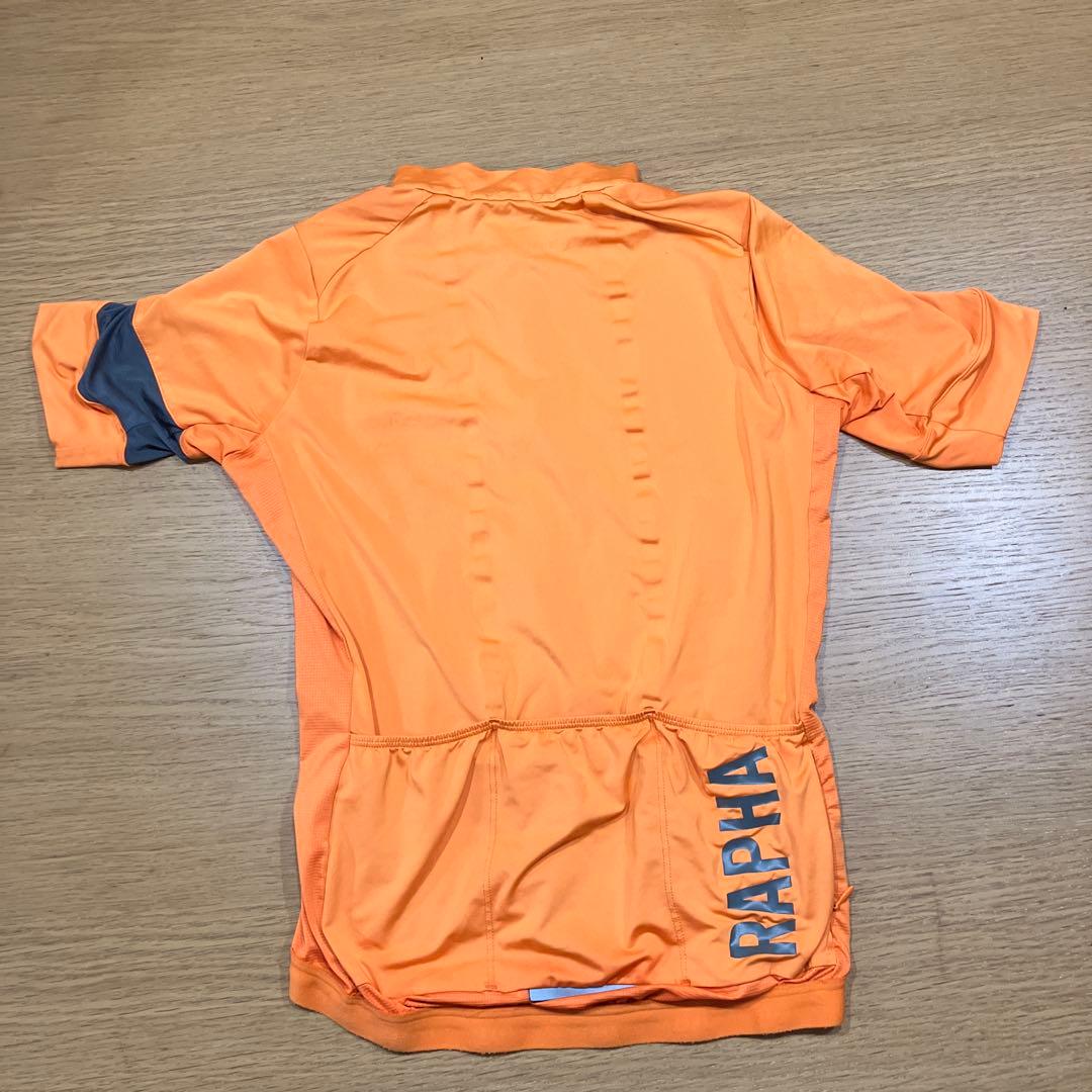 RAPHA PROTEAM オレンジ 半袖 サイクルジャージ
