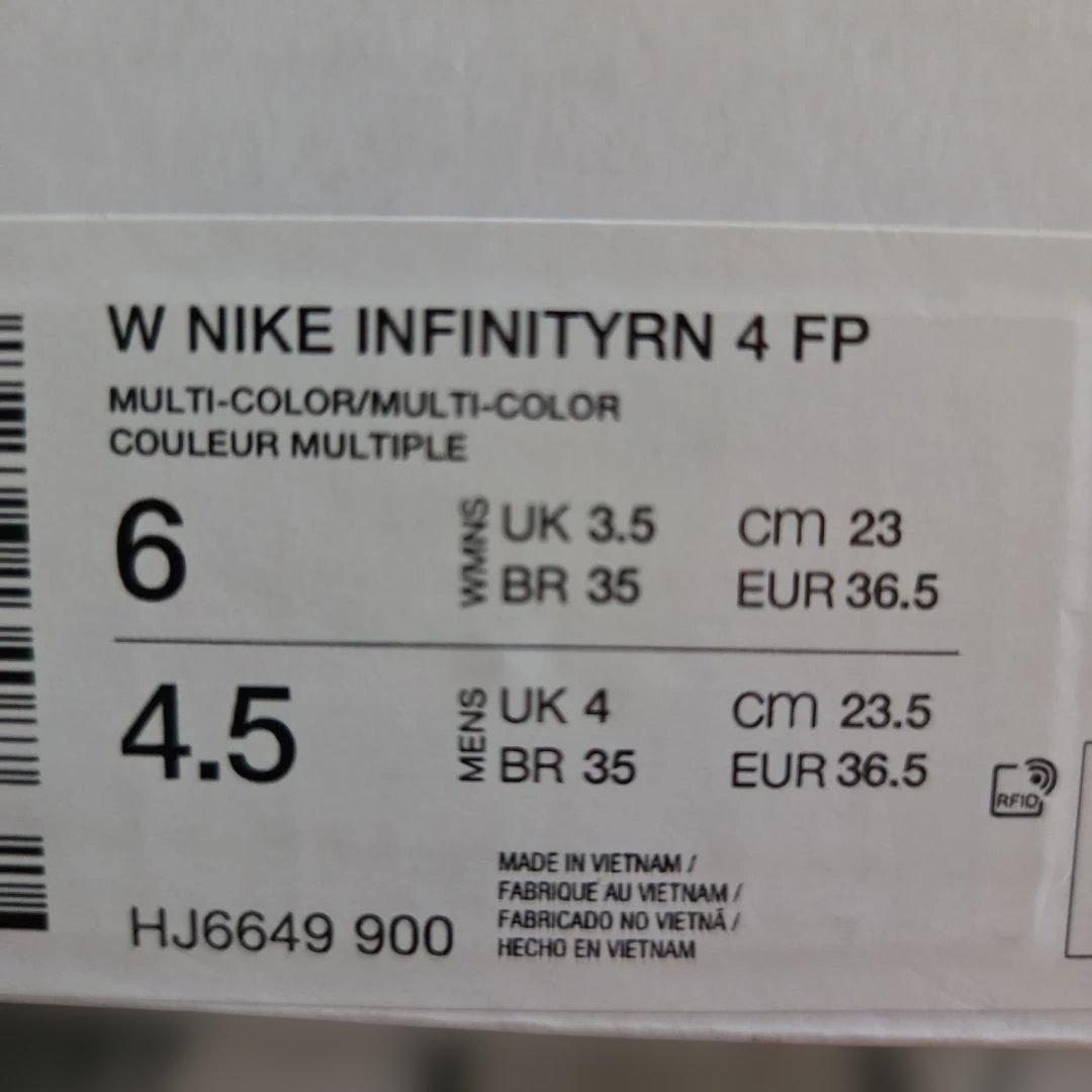 未使用❗W ナイキ REACTX INFINITY RUN 4 23cm