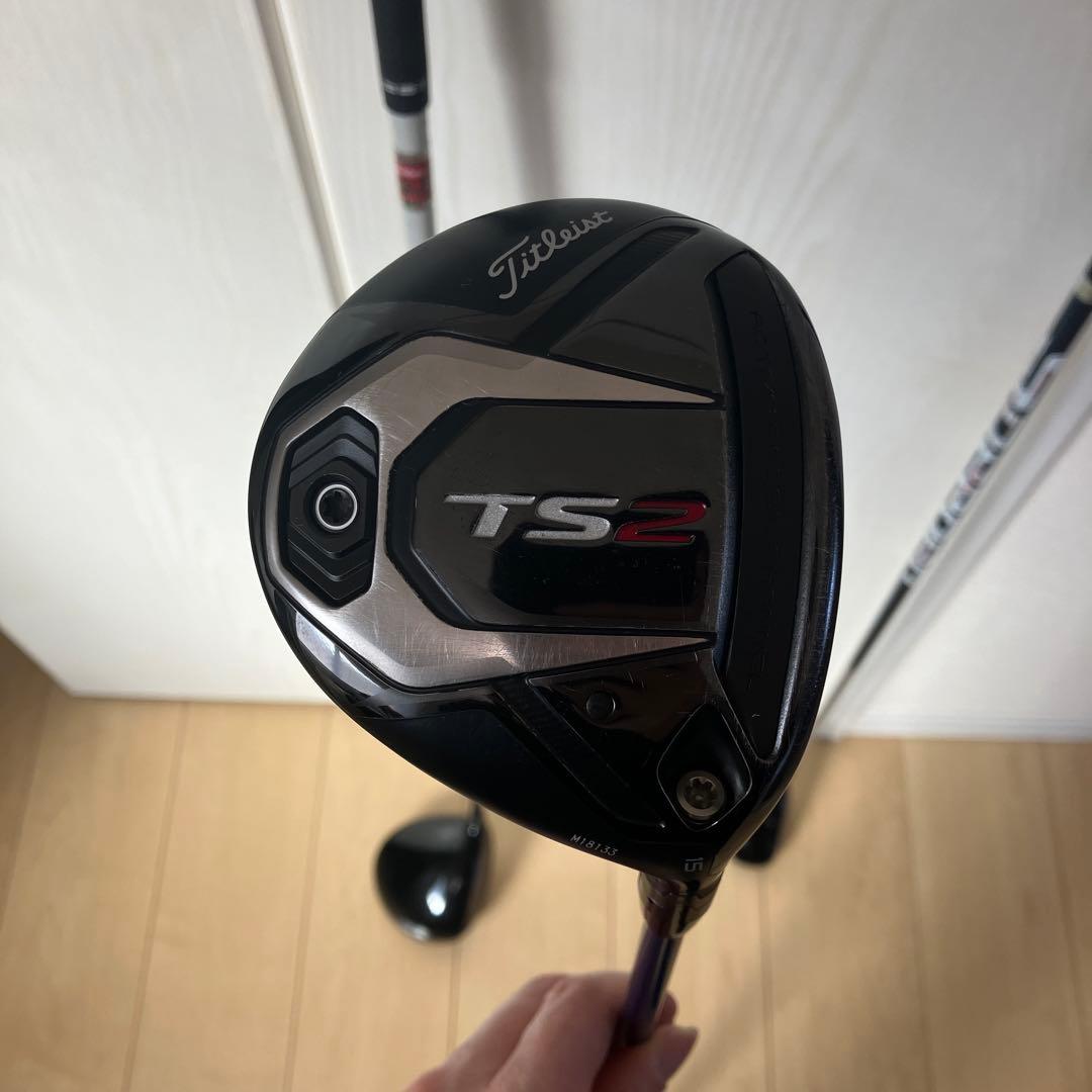 タイトリストTS2 1W 3W 7Wセット