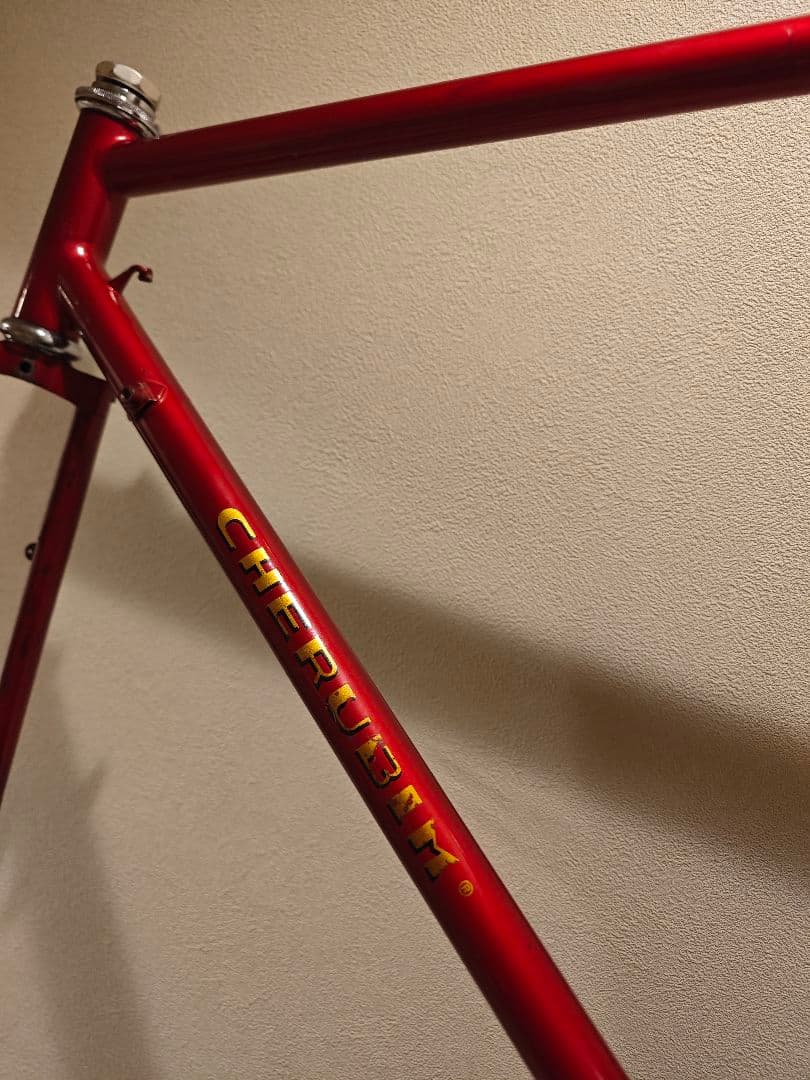CHERUBIM 赤 フレーム ランドナー 525 ケルビム 650b
