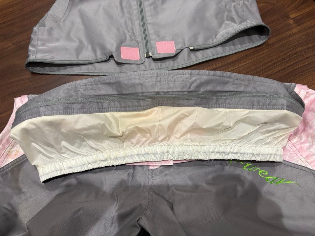 s-wear グレー×ピンク away