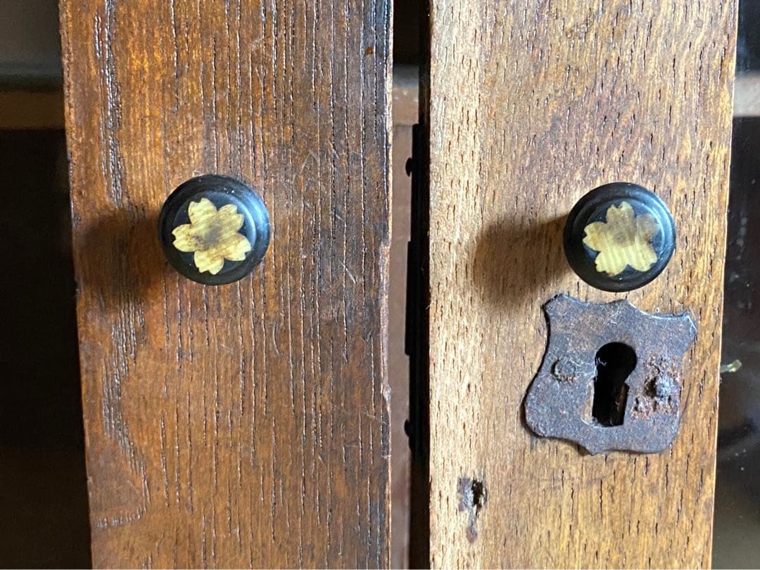 水屋 ミニキャビネット 昭和レトロ 当時物 和箪笥 茶棚 インテリア 当時物