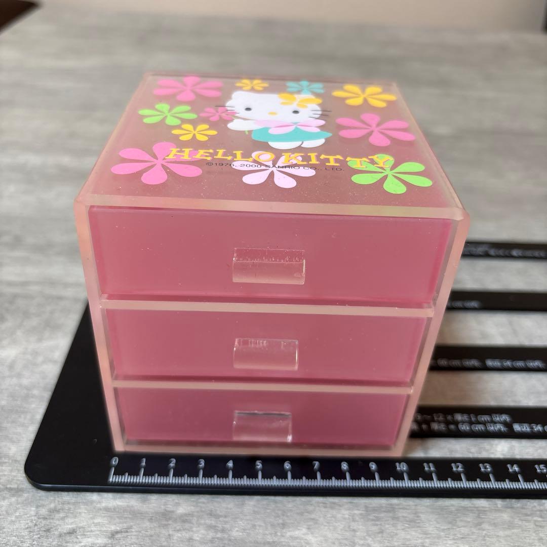 キティ　まとめ売り　サンリオ　3段小物入れ　レア　当時物　レトロ