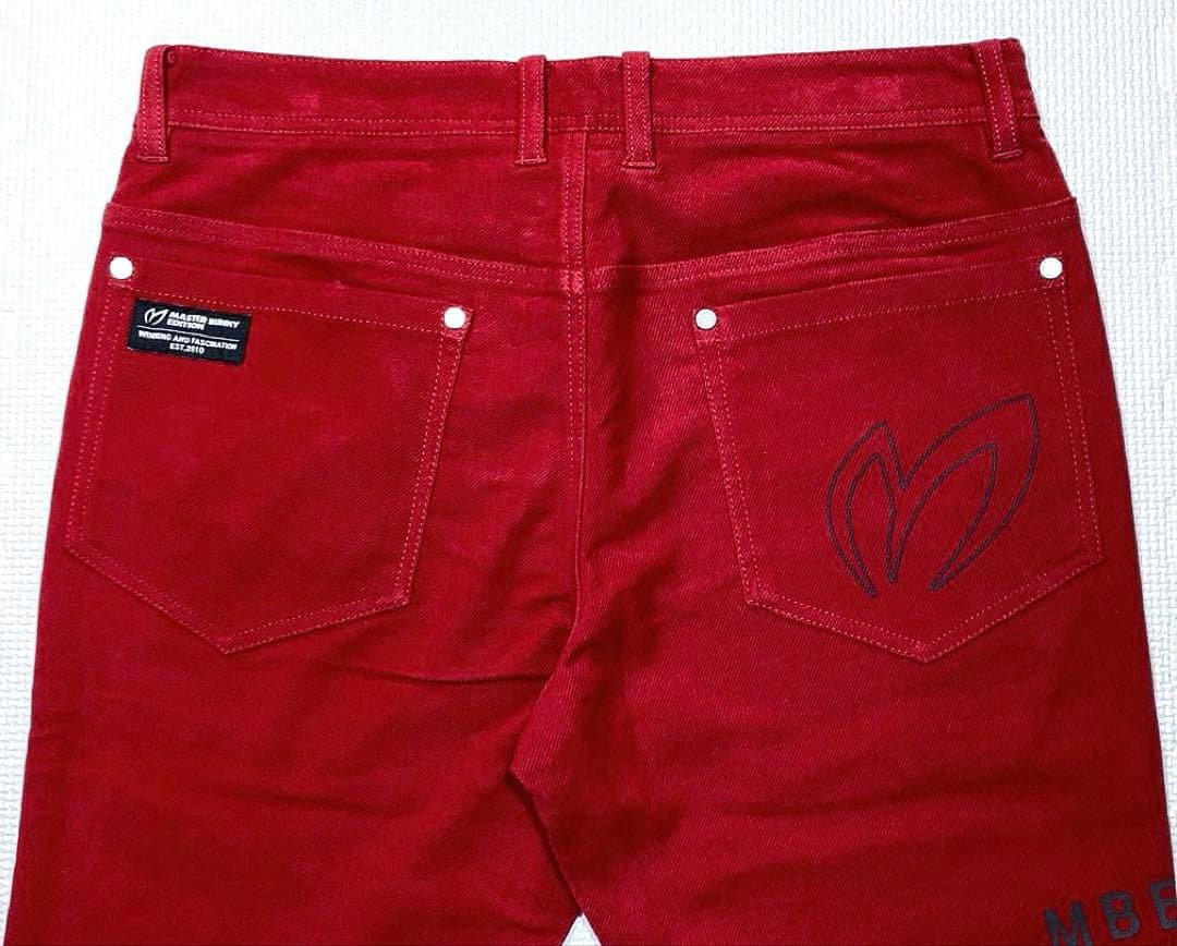 マスターバニーエディション パワフルコットンストレッチ 5Pパンツ（RED／4）