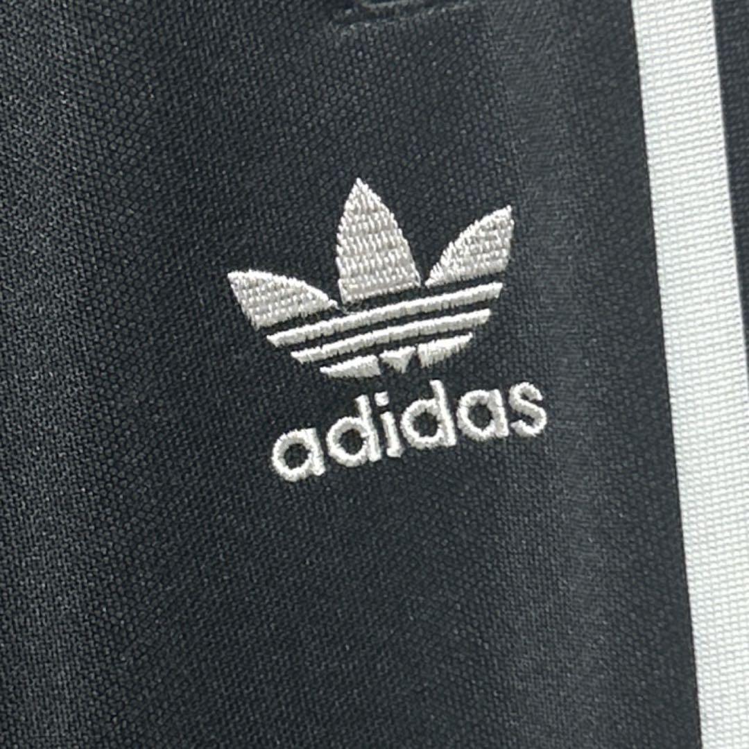セール《美品》adidas originals☆ジャージパンツ 刺繡ロゴ 黒 L