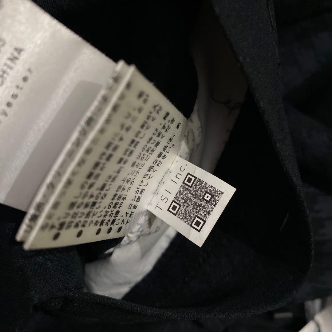 パーリーゲイツ☆新品 筆記体ロゴグラフィック 千鳥ジャガード ハーフパンツ