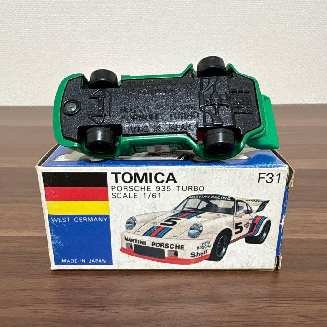 トミカ 青箱 F31 ポルシェ935 ターボ 希少