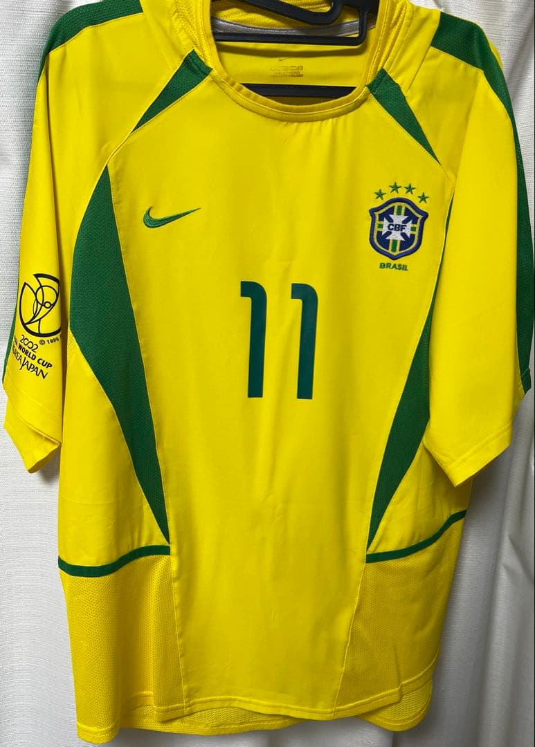 ロナウジーニョ 日韓W杯 ブラジル代表 11番 ユニフォーム