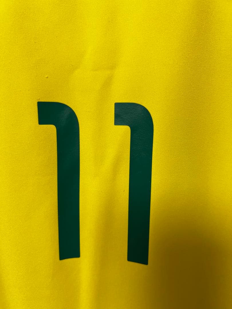 ロナウジーニョ 日韓W杯 ブラジル代表 11番 ユニフォーム