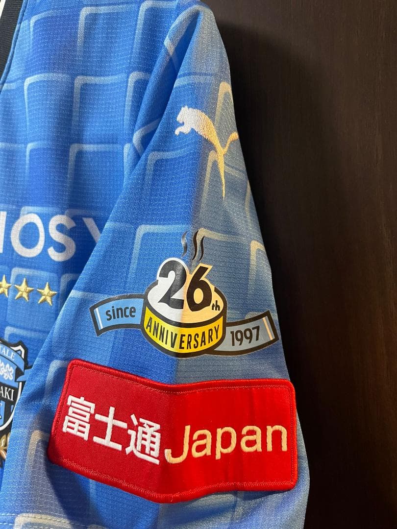 川崎フロンターレ 2022 PSG戦限定ユニフォーム 遠野大弥 蓄光ナンバー