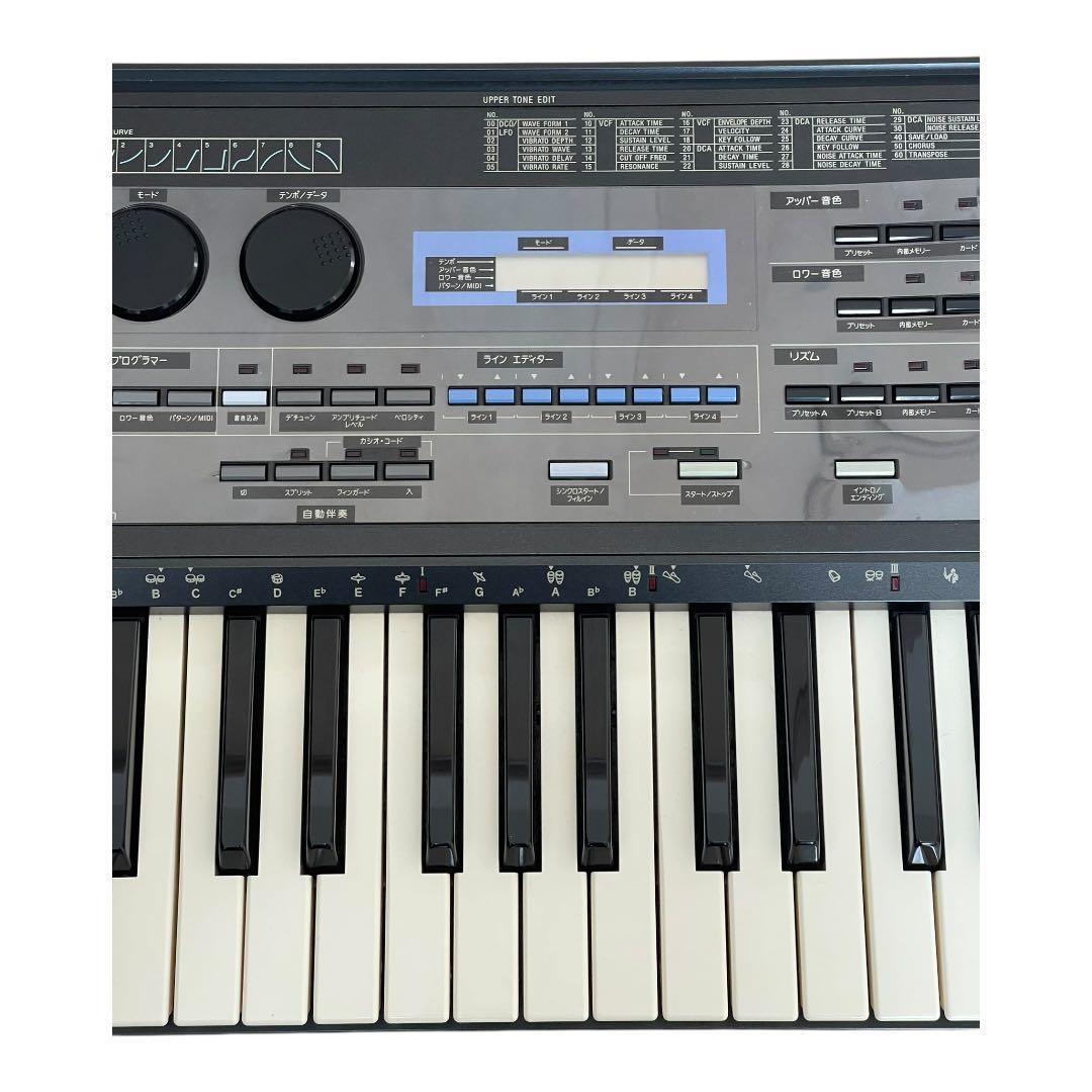 CASIO HT-6000 61鍵 シンセサイザー 動作確認済み ビンテージ
