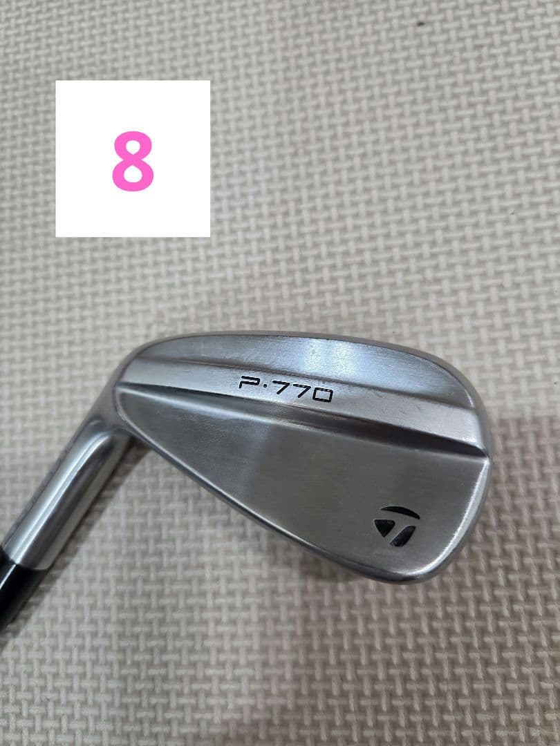 【匿名配送　即日発送】レフティTaylorMade P770 アイアン6本セット