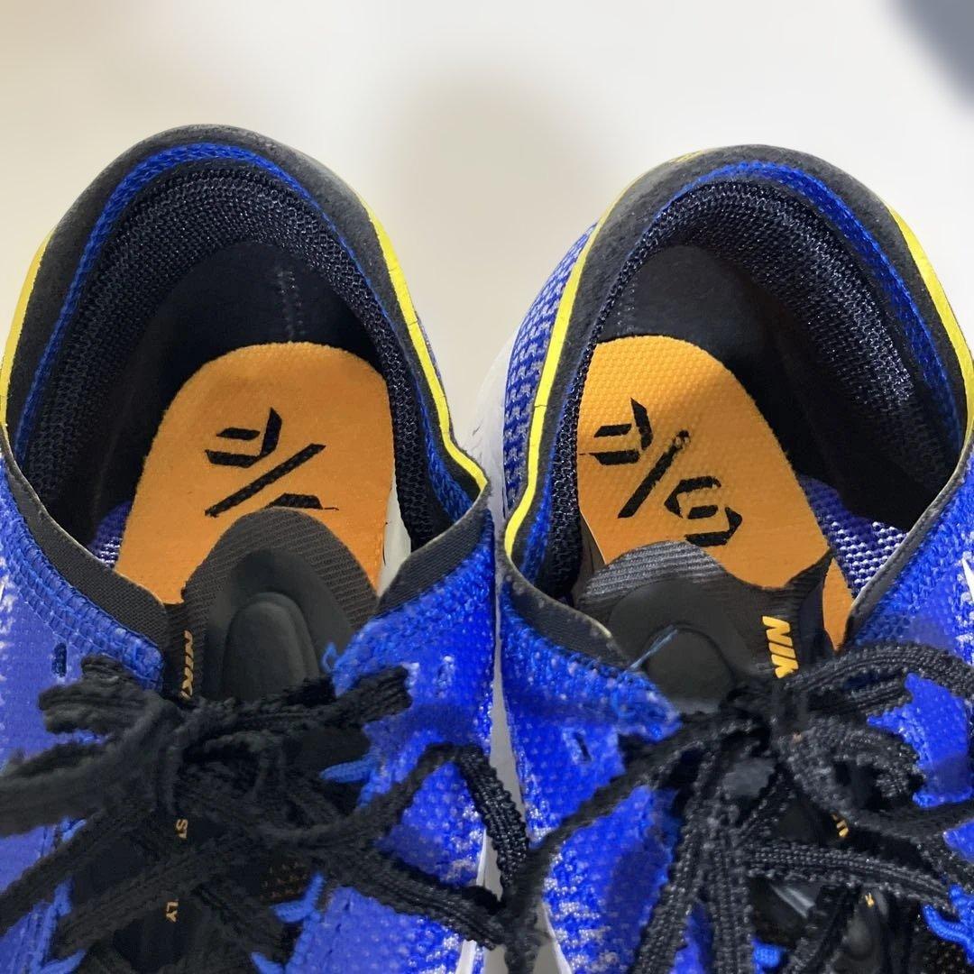 NIKE ナイキ ズームXストリークフライ 27.5 ブルー　ランニングシューズ