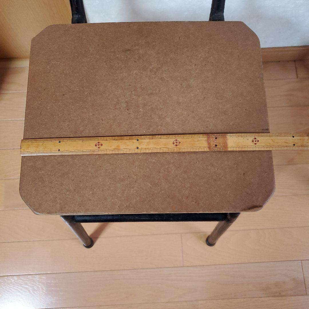 昭和レトロ 木製椅子 背もたれ付き