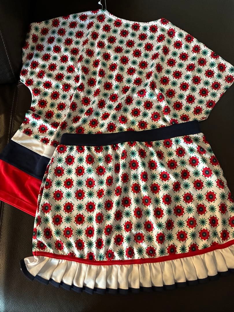 【新品未使用】FILA 花柄セットアップ上下M