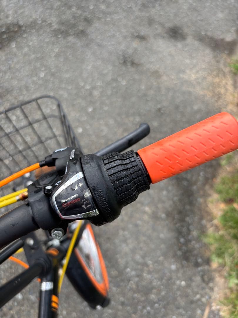 折りたたみ自転車 SIAFEI 20\" ブラック/オレンジ