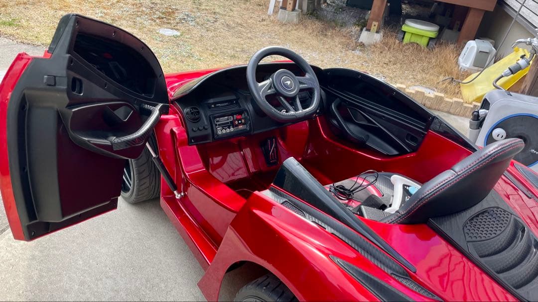 【中古】マクラーレン 720S 電動乗用ラジコンカー 乗用玩具 子供用 電動カー