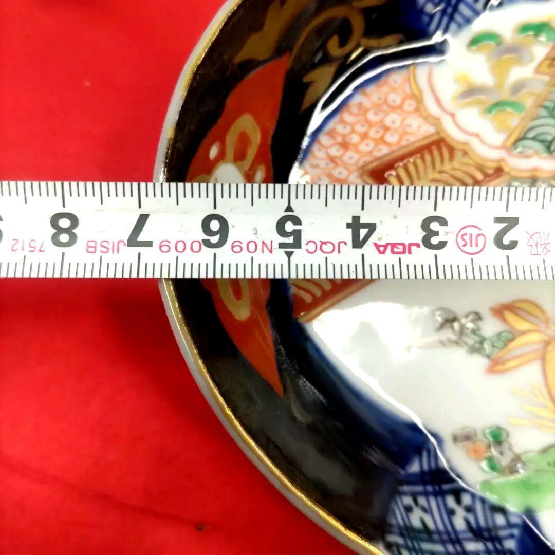 有田焼　伊万里焼　金彩　色絵　小皿　舟皿　長角皿　刺し身皿　5客セット