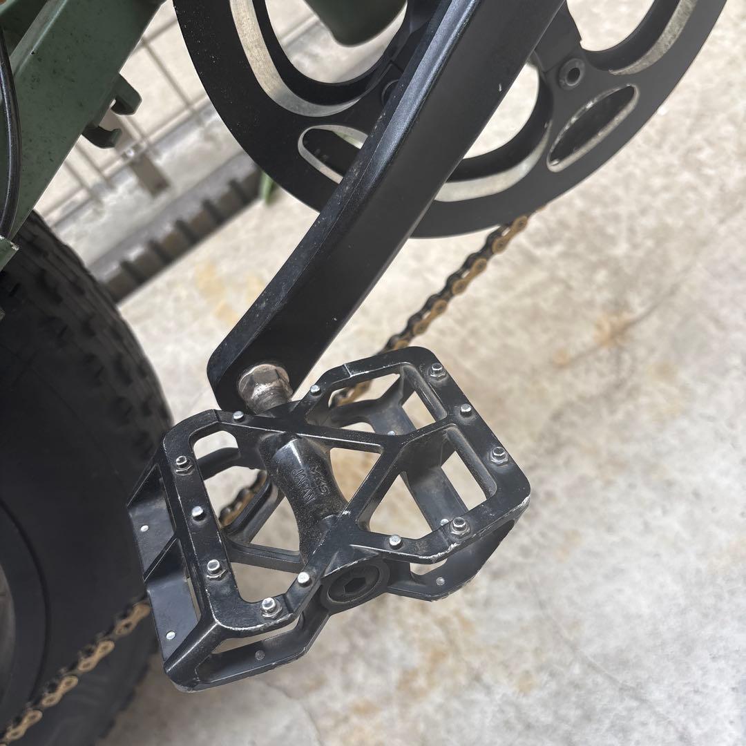 MATE 電動アシスト自転車 オリーブグリーン