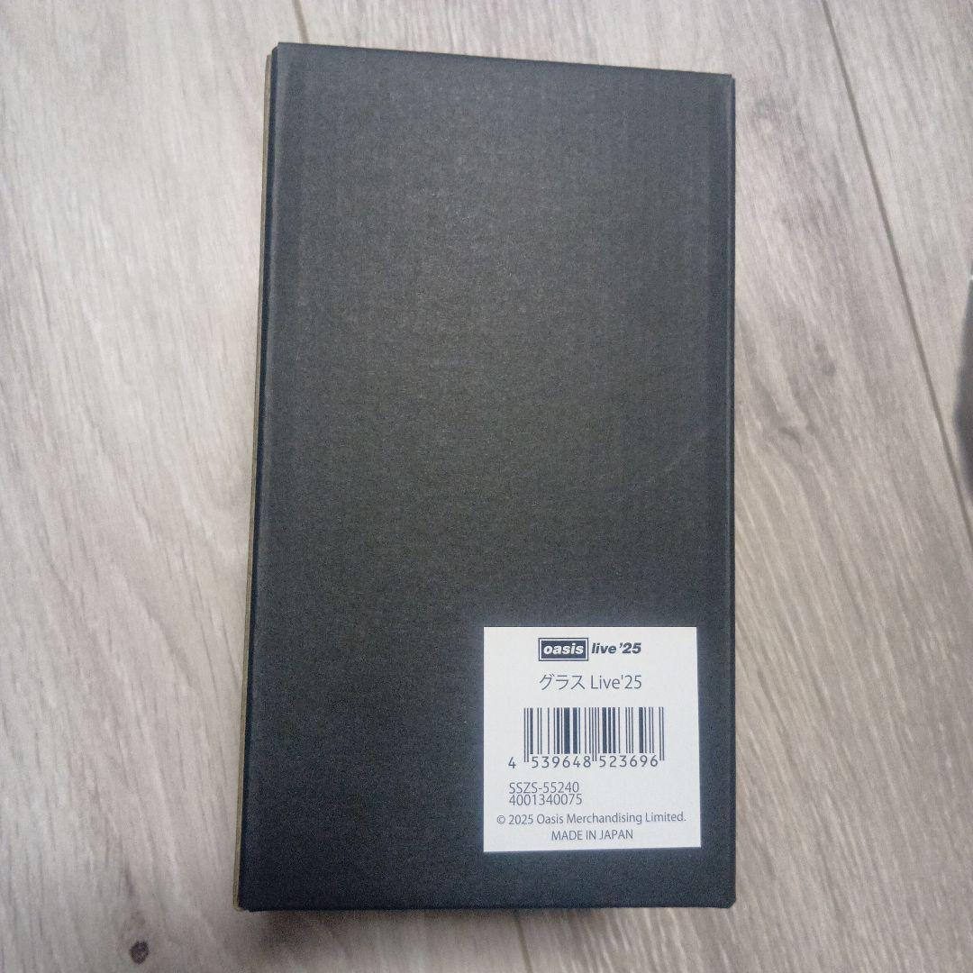 Oasis　オアシス　 Live '25　グラス　新品未開封