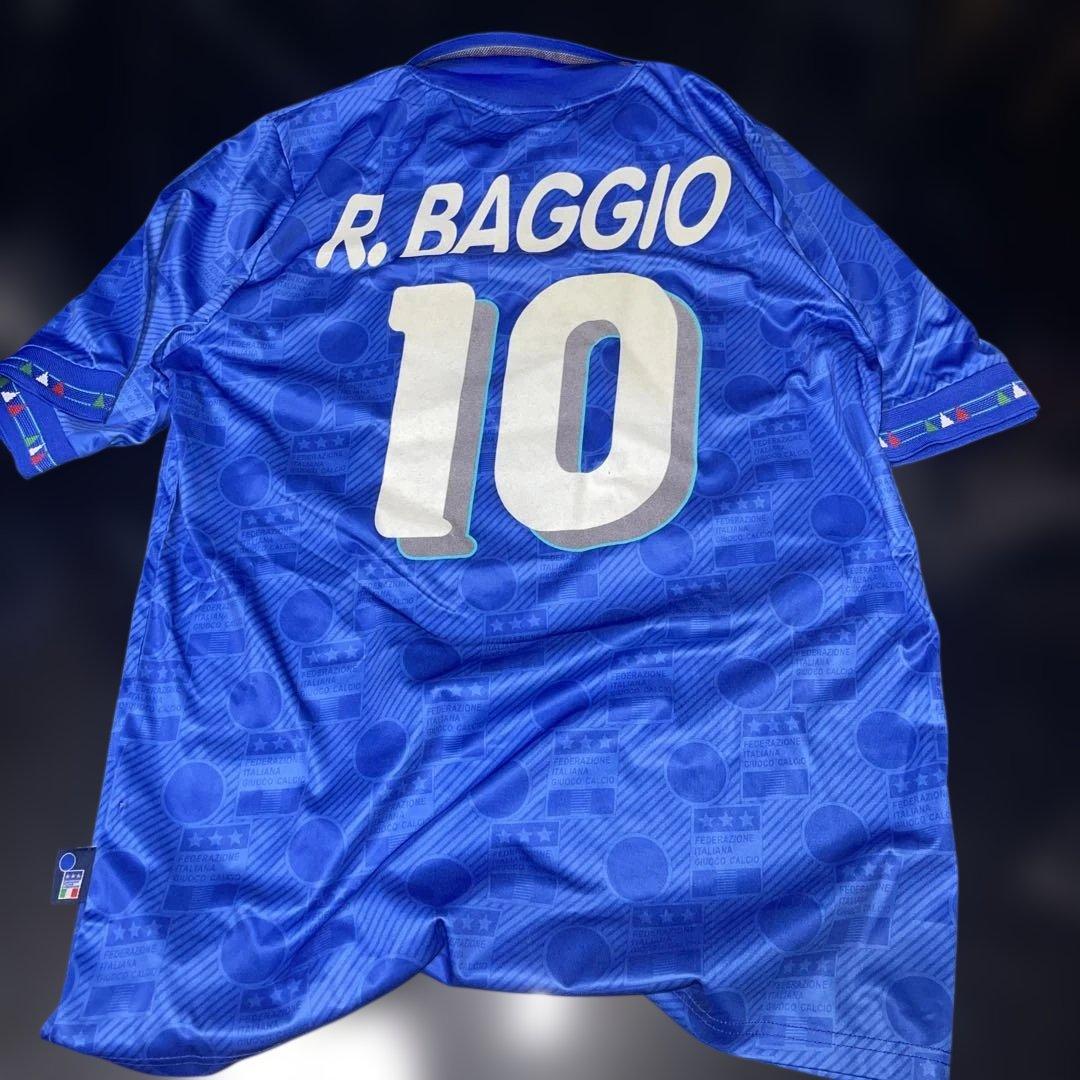 イタリア代表 サッカーシャツ 10番　ロベルト・バッジョ