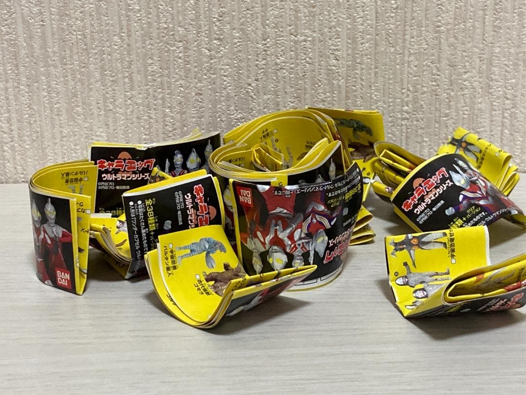 クリアバージョン　開封品　キャラエッグ　ウルトラマン １７種【宅急便送料無料】