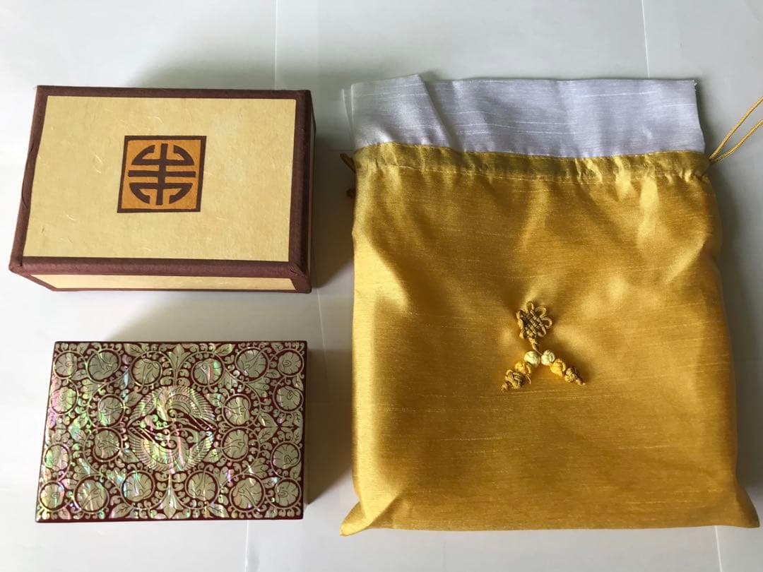 韓国伝統工芸品 真珠層漆器 ナジョンチルギ Najeon Chilgi [新品]