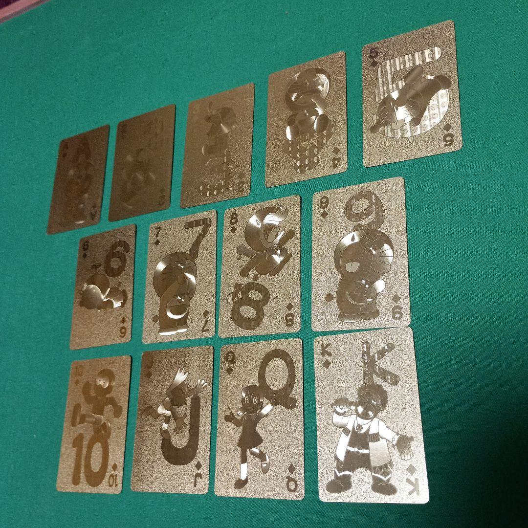 ドラえもん　黄金トランプ　【希少】