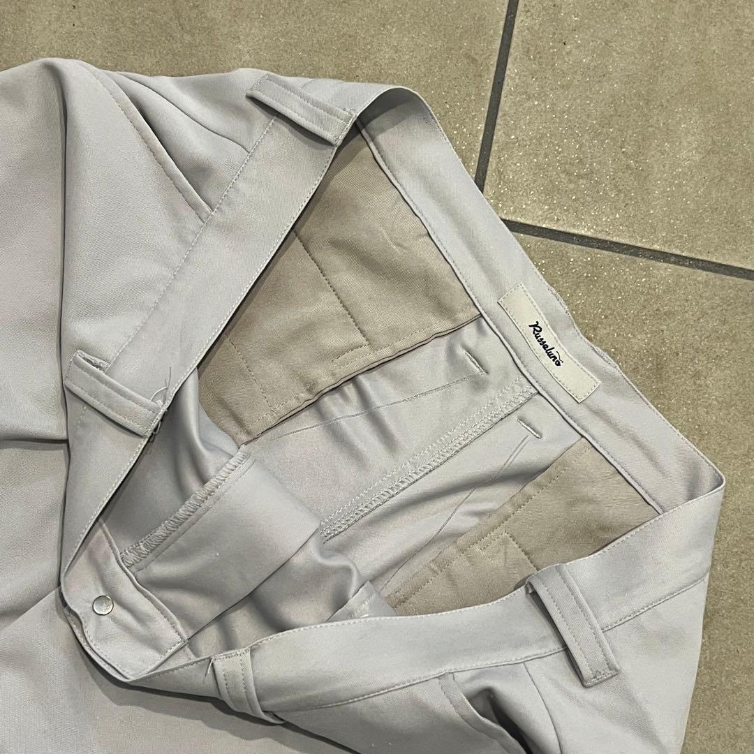 RUSSELUNO ラッセルノ　セットアップ　XL ポロシャツ　ハーフパンツ　7