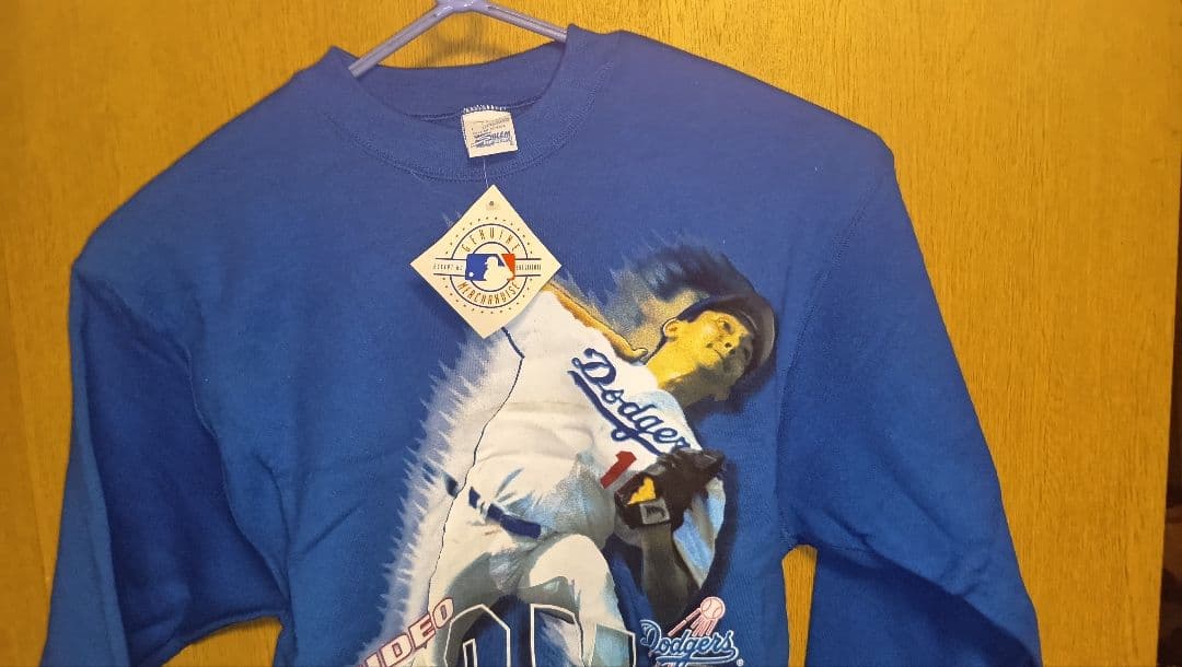 ドジャース 野茂英雄ヴィンテージ あいみょん着用 Angeles Dodgers