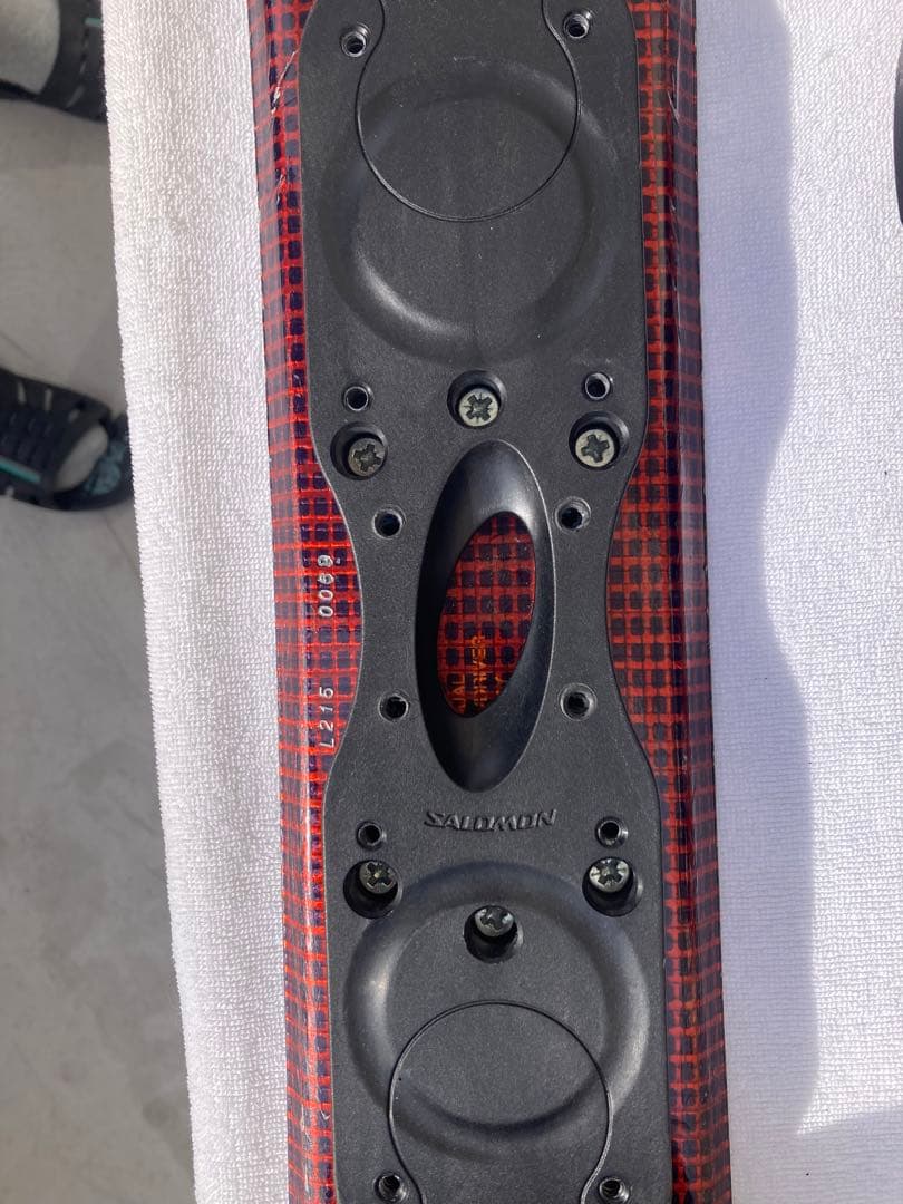 ショート(ファン)スキー　スノーボード　ブーツ用SALOMON×DRAKE 赤