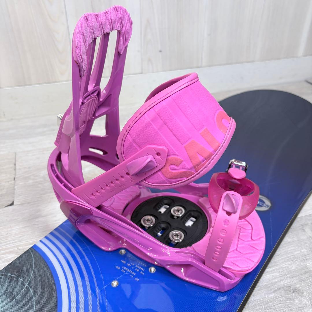 【送料無料】BURTON スノーボード 139cm サロモン ビィンディング