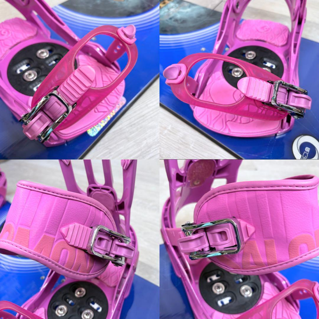 【送料無料】BURTON スノーボード 139cm サロモン ビィンディング