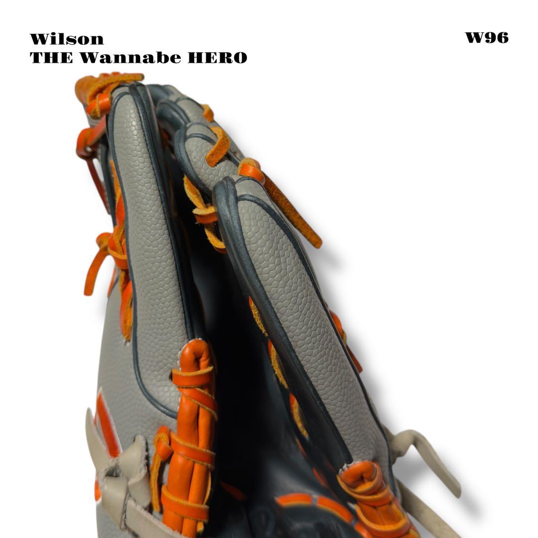 希少品！ Wilson ウィルソン ワナビー 軟式野球 内野手 グローブ グラブ
