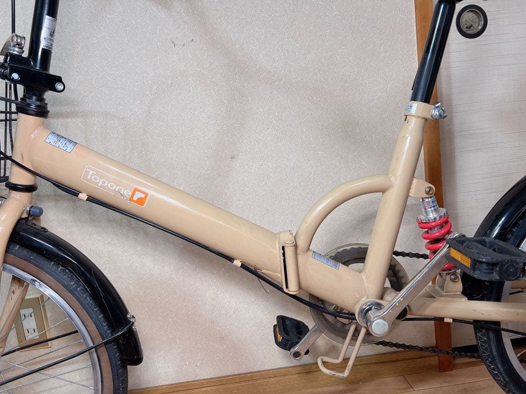 トップワン 20インチ折りたたみ自転車-引取限定：埼玉県春日部市
