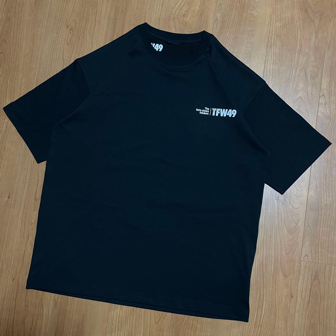 定価2.3万　未使用　TFW49 Tシャツ　ブラック　L ゴルフ　ランニング