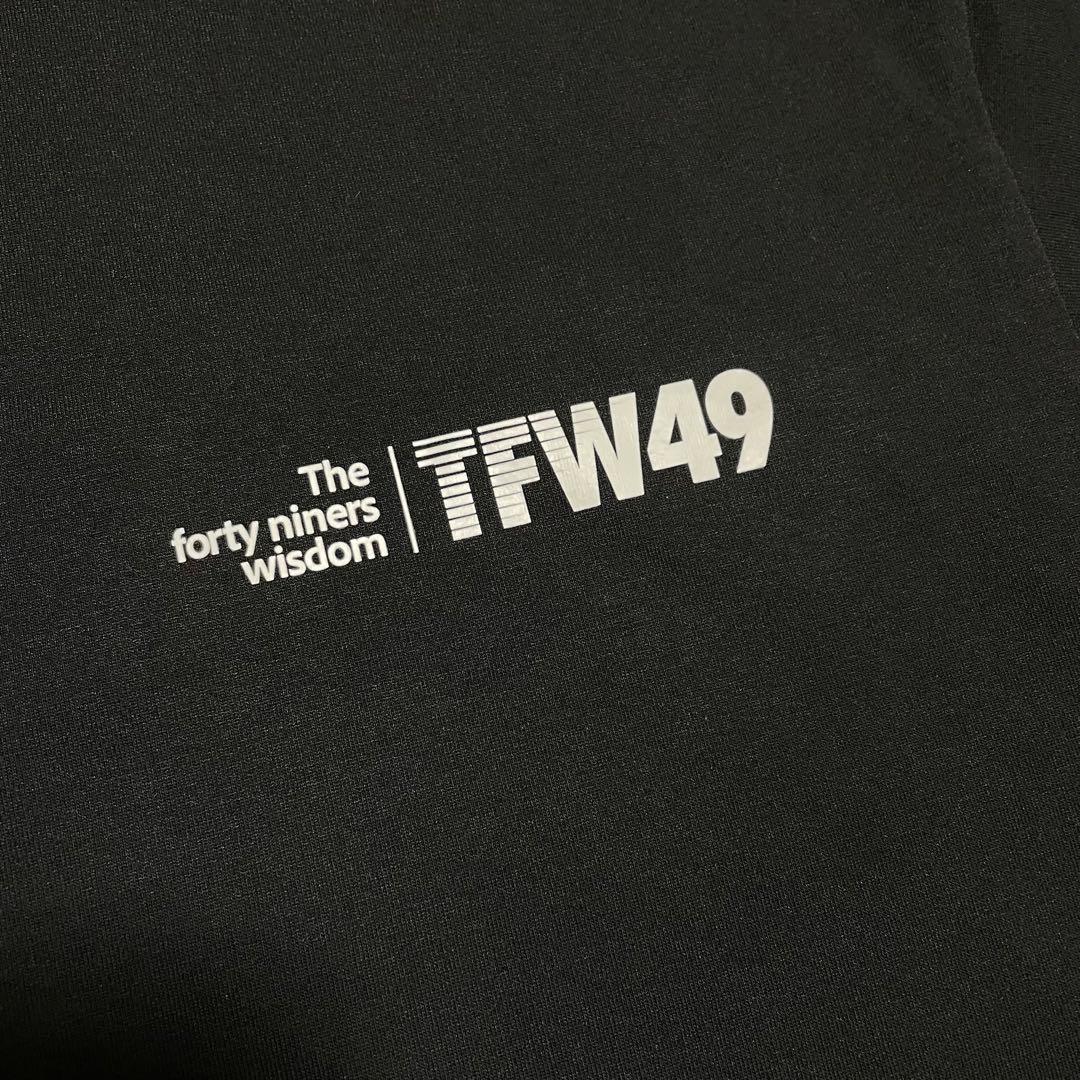 定価2.3万　未使用　TFW49 Tシャツ　ブラック　L ゴルフ　ランニング