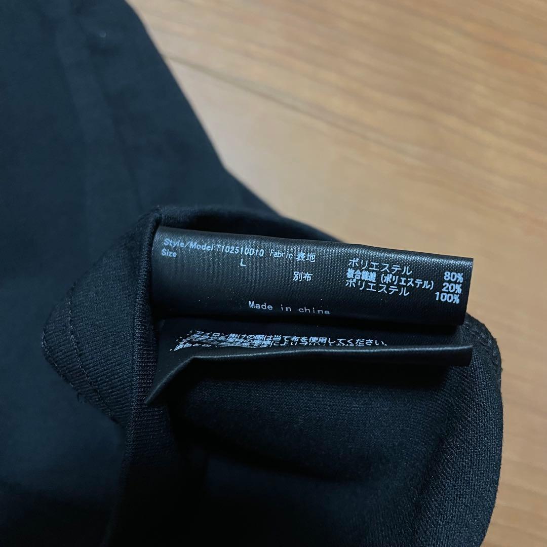 定価2.3万　未使用　TFW49 Tシャツ　ブラック　L ゴルフ　ランニング