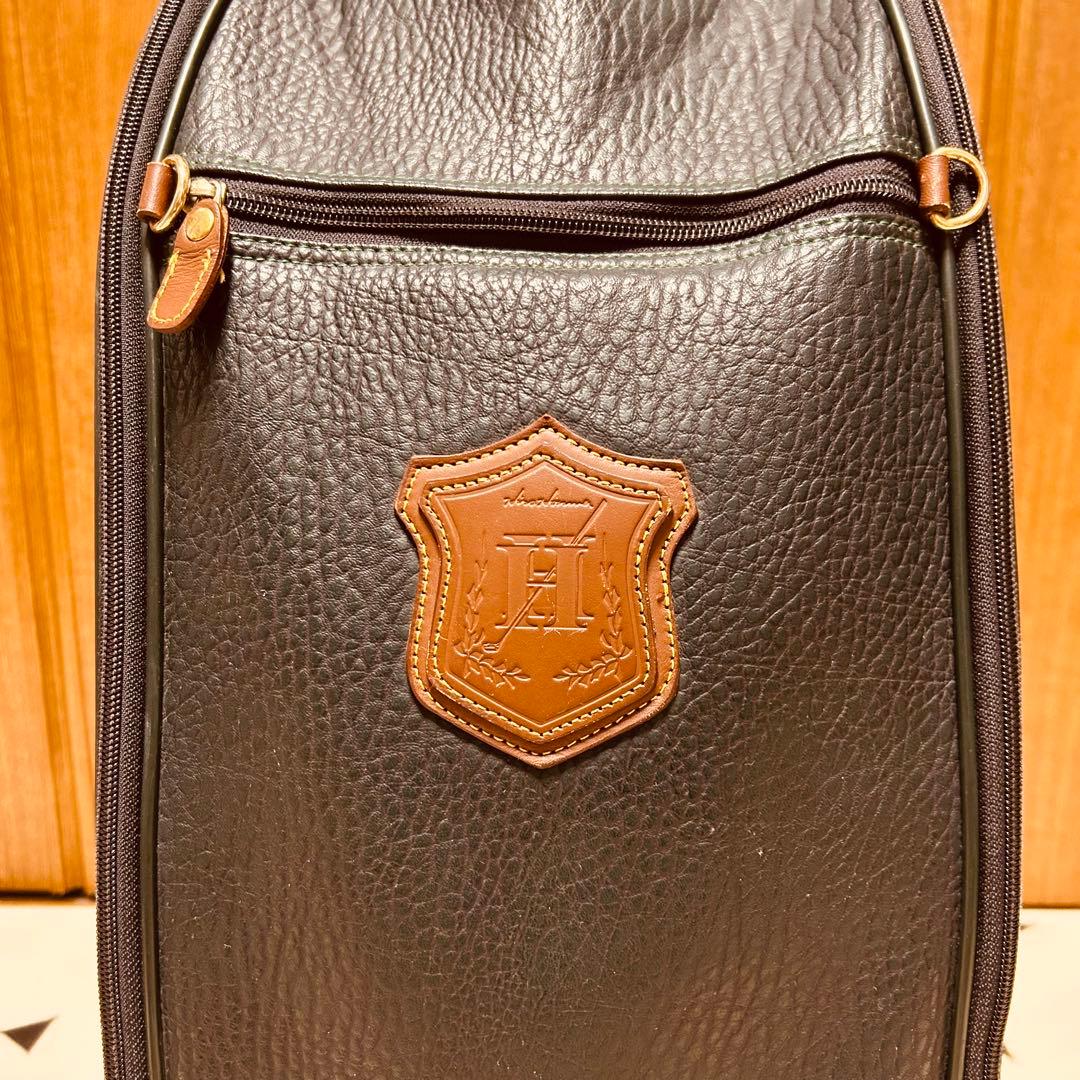 【希少】HONMA ホンマ クラシック キャディバッグ レザー ゴルフバッグ
