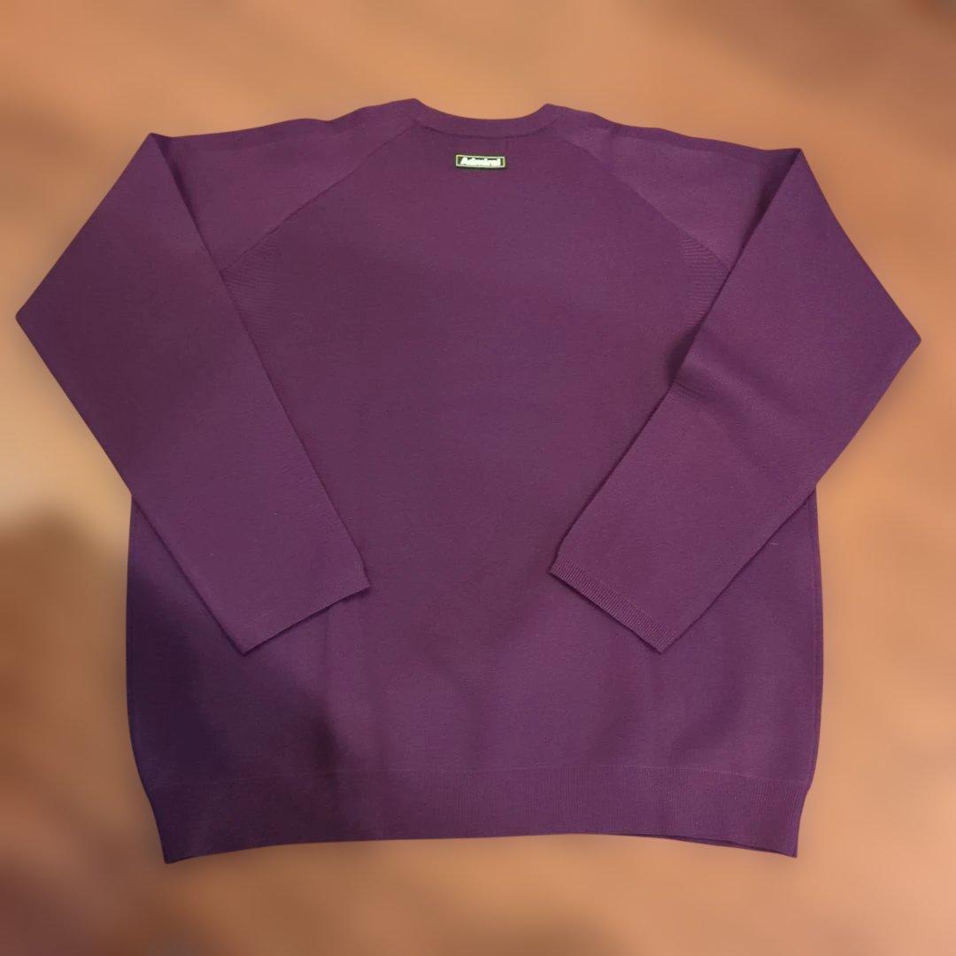 Admiral アドミラルゴルフセーター アーチロゴ クルーニット メンズ XL