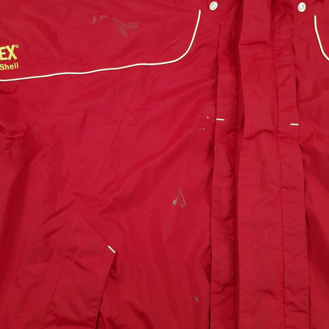 美品◎SHIMANO シマノ フィッシングウェア 赤 GORE-TEX 防水