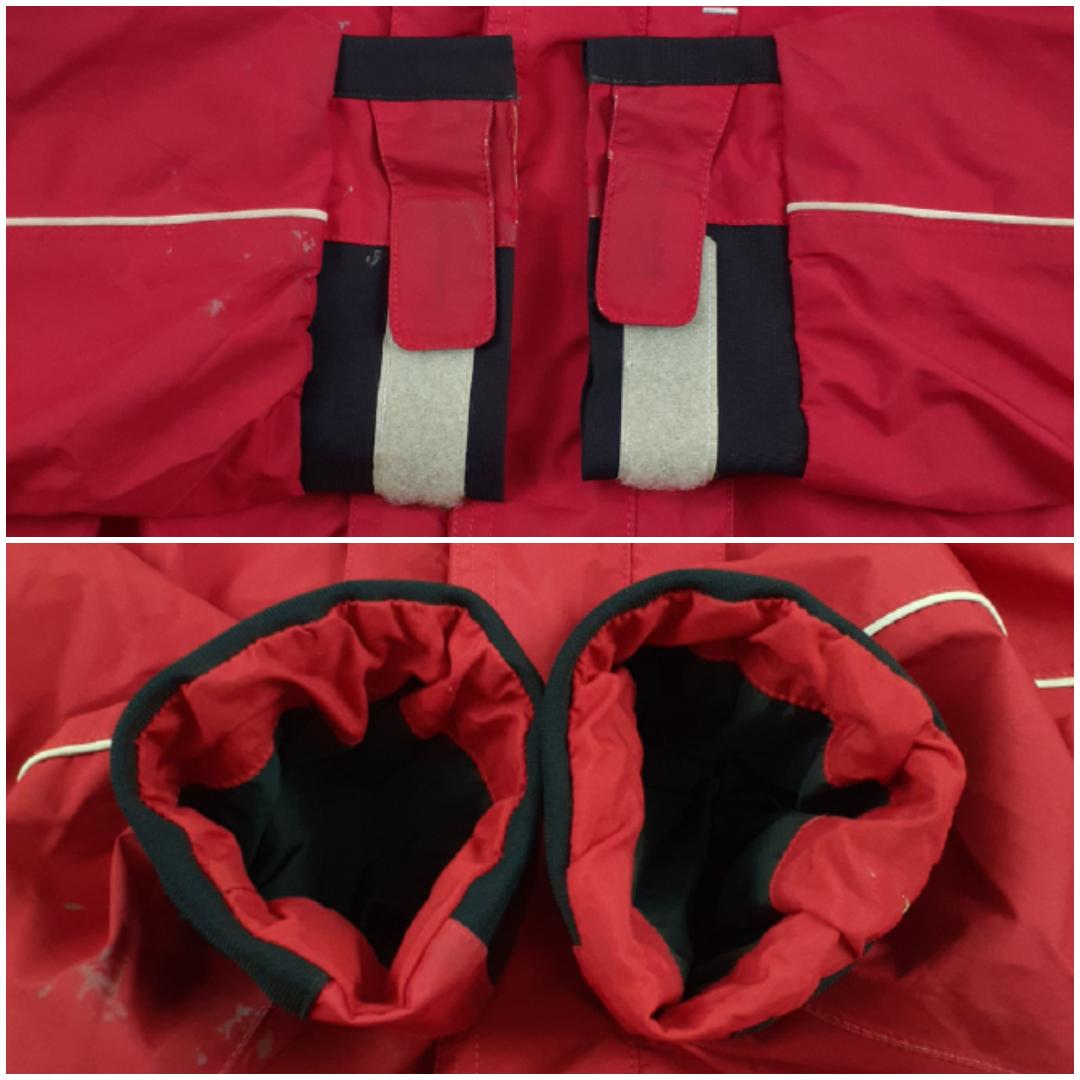 美品◎SHIMANO シマノ フィッシングウェア 赤 GORE-TEX 防水