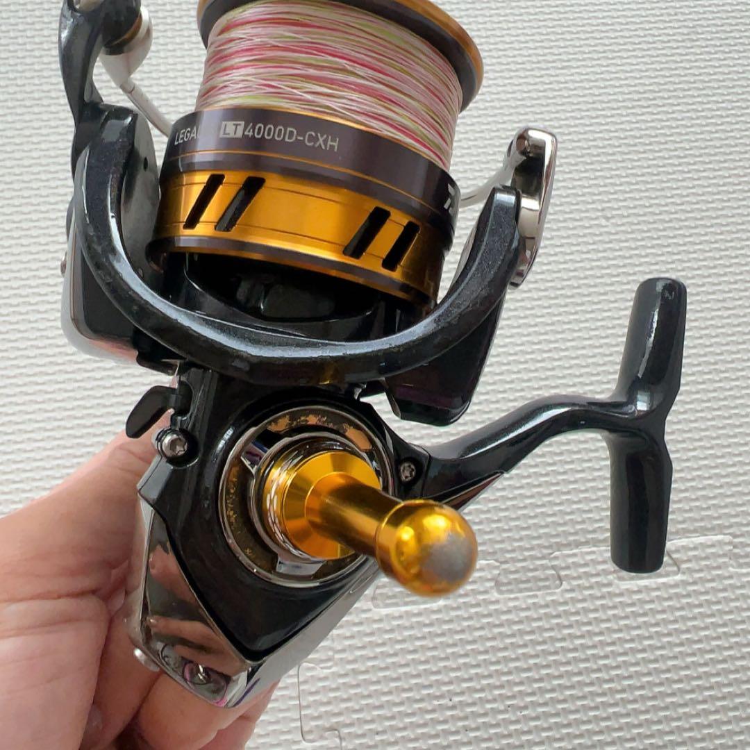 Daiwaスピニングリール18レガリスLT4000D-CXH1.5号200m巻き