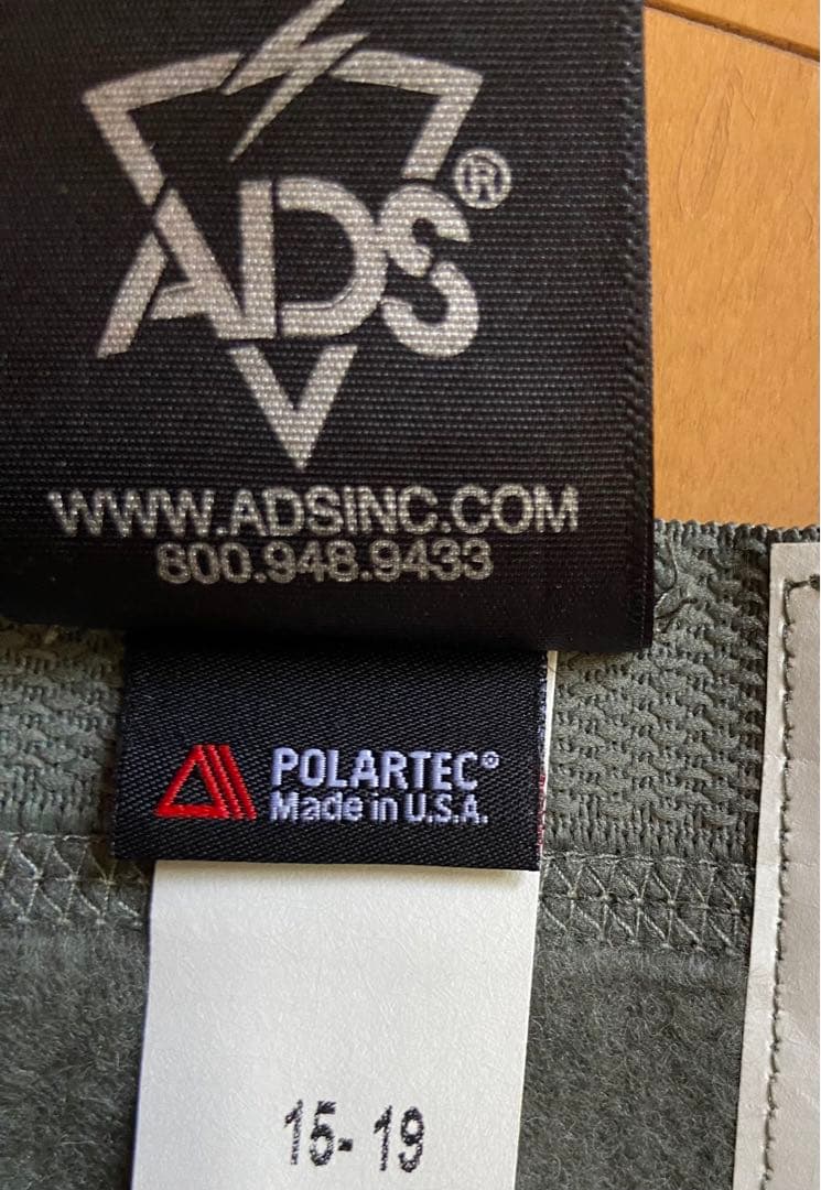 ADS ADSINC タイツスパッツ POLARTEC 耐火性アメリカ軍 米国製